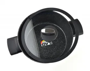 Hliníkový hrniec VALERIAN ALLESKEN ILAG Ultimate NON STICK 4,1 l čierny