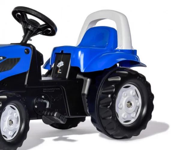 Šlapací traktor s vlečkou Rolly Toys Landini 011841 modrý