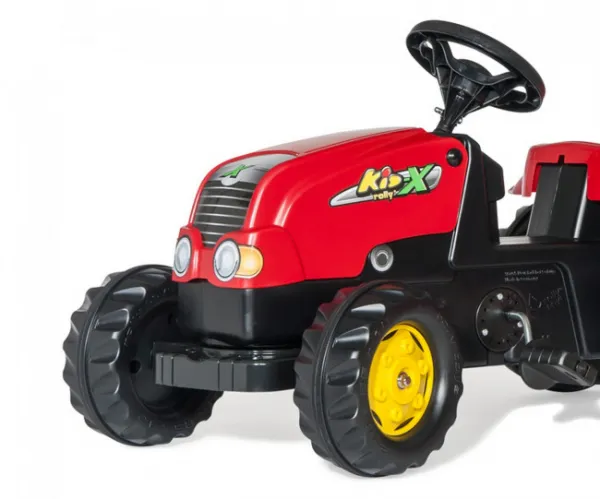 Traktor s vlečkou Rolly Toys 012121 červený