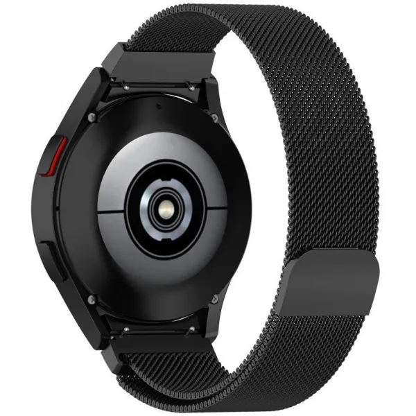 Tech-Protect Milanese remienok na Samsung Galaxy Watch 4 / 5 / 5 Pro / 6, black