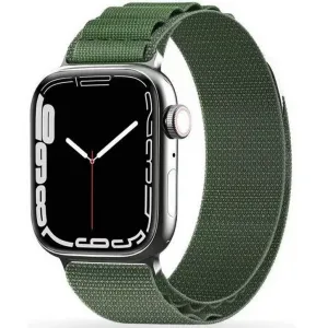 Tech-Protect Nylon remienok na Apple Watch 38/40/41mm, military green