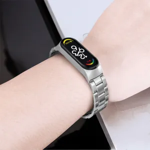 Tech-Protect Stainless remienok na Xiaomi Mi Band 7, black