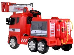 JAKS Veľký elektrický žeriav červený