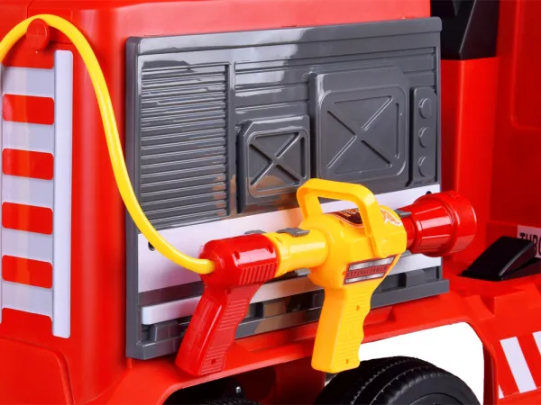 JAKS Veľký elektrický žeriav červený