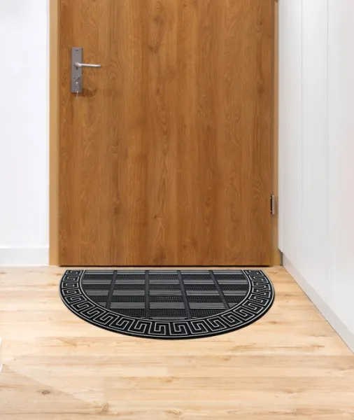 Rohožka BH 110 strieborná, polkruh