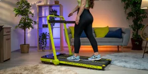 JAKS Bežecký pás Thunder Impact Lime zelený