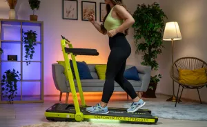 JAKS Bežecký pás Thunder Impact Lime zelený