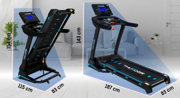 JAKS Bežecký pás Thunder Core S Black