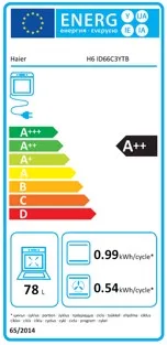 Haier H6 ID66C3YTB + BENEFIT