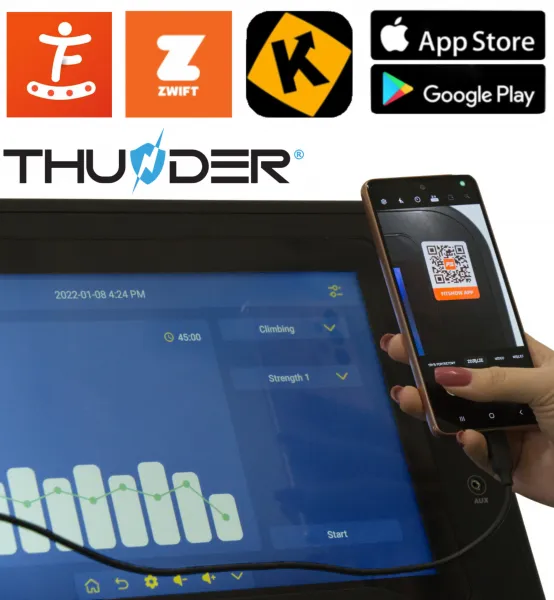 JAKS Bežecký pás Thunder Ignite S TFT Black