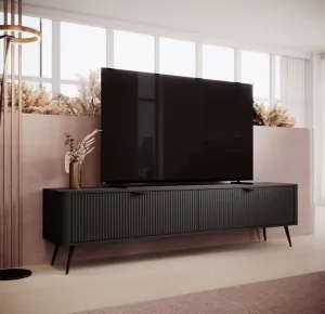 ArtLas TV stolík LINA 200 2D | čierna