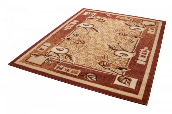 DECOREUM Koberec ATLAS PP E952A hnedý Rozmery: 60x100
