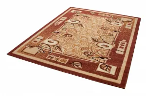 DECOREUM Koberec ATLAS PP E952A hnedý Rozmery: 60x100