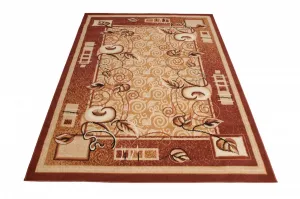DECOREUM Koberec ATLAS PP E952A hnedý Rozmery: 60x100