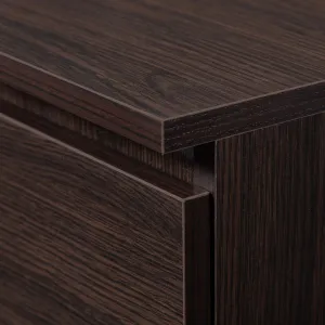 3 krídlový botník 60 cm, wenge