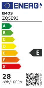 EMOS LED CLS A95 28W(200W) 3452lm E27 NW