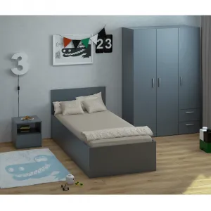 Postel s úložným priestorom MICHIGAN NEW 90 Tempo Kondela Grafit
