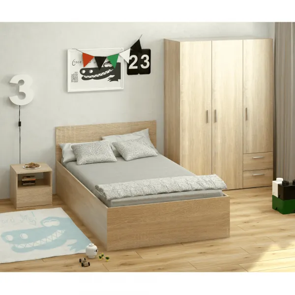 Postel s úložným priestorom MICHIGAN NEW 120 Tempo Kondela Grafit