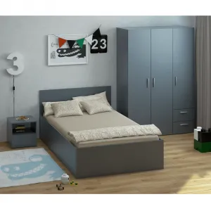 Postel s úložným priestorom MICHIGAN NEW 120 Tempo Kondela Grafit