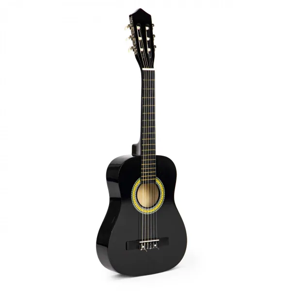Drevená gitara Louisa EcoToys čierna