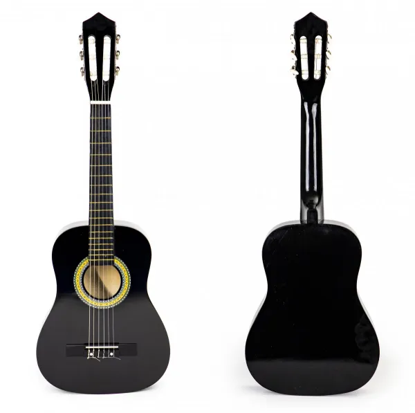 Drevená gitara Louisa EcoToys čierna