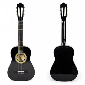 Drevená gitara Louisa EcoToys čierna