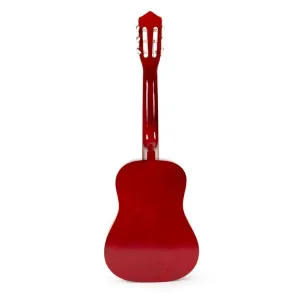 Dřevěná kytara Country EcoToys tmavě hnědá