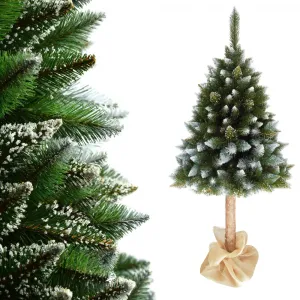 Vianočný stromček na pníku, posnežený, 220 cm, CHRISTEE 7