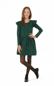 Fashionkids Dievčenské šaty HVIEZDIČKA Farba: Ecru, Veľkosť: 152