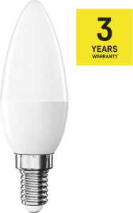 Emos LED žiarovka Classic sviečka, E14, 4,2 W (40W), 470lm, 4000K