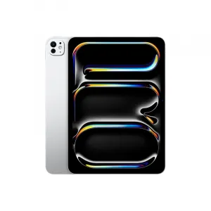 Apple iPad Pro 11" Wi-Fi + Cellular 2TB štandardné sklo - Strieborný (2024) MVW83HC/A