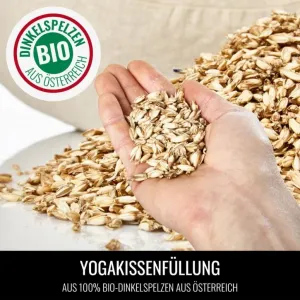 Gorilla Sports Meditačný vankúš, čierny