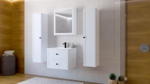 HALMAR Závěsná skříňka pod umyvadlo Toreto 2S 60 cm bílá