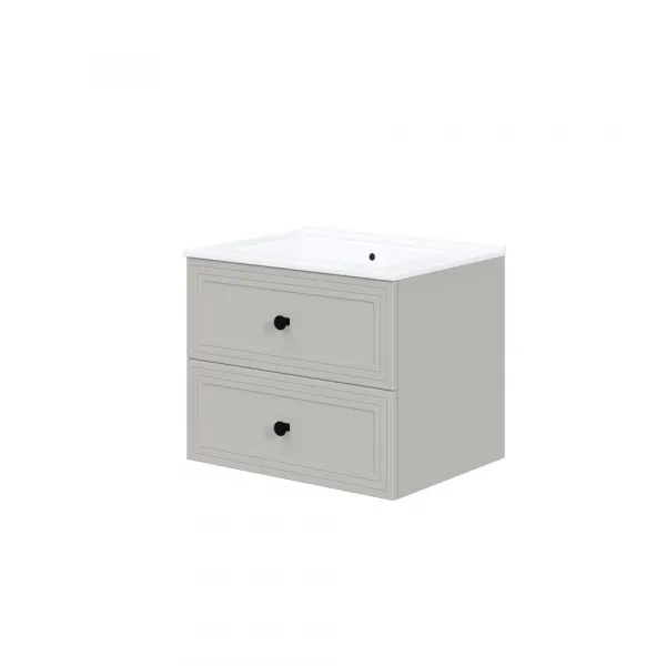 HALMAR Závěsná skříňka pod umyvadlo Toreto 2S 60 cm bílá