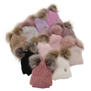 Agbo Dievčenský set čiapka a nákrčník AMALA Farba: Karamelová, Veľkosť: 48-50