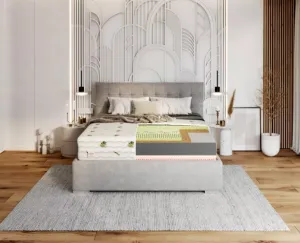 FDM Penový matrac SAVONA Alovera | 80 x 200 cm