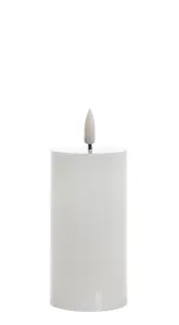 Mondex LED sviečka IDALIA 13 cm biela