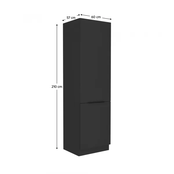Vysoká skrinka SIBER 40 DK-210 2F Tempo Kondela