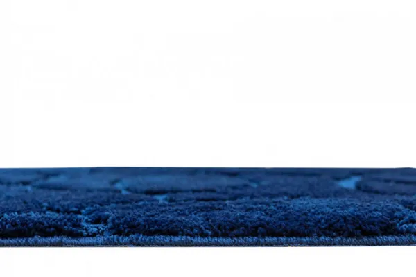 Kúpeľňový koberček Kobe Navy granátový, línie