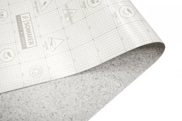 PVC podlaha Activia Marble sivá
