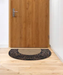 Rohožka BH 103W Welcome hnedá, polkruh