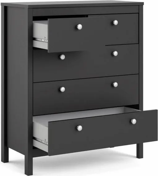 FALCO Komoda THREE REE 82 cm čierna