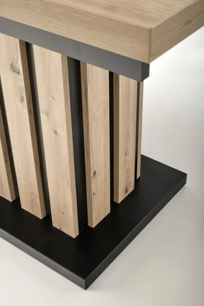 Rozkladací jedálenský stôl LAMELLO Halmar 160-210x90x76 cm