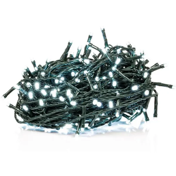 RETLUX reťaz 50LED 5+5m CW TM