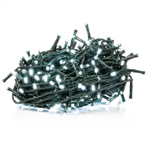 RETLUX reťaz 50LED 5+5m CW TM