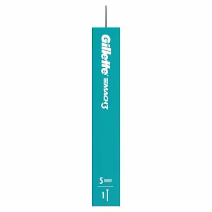 Gillette Mach3 Holiaci Strojček pre Mužov, 1 Holiaci Strojček, 5 Náhradných Holiacich Hlavíc