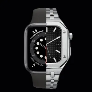 Innocent Extravagance Stainless Steel Apple Watch 45mm Case - Silver
