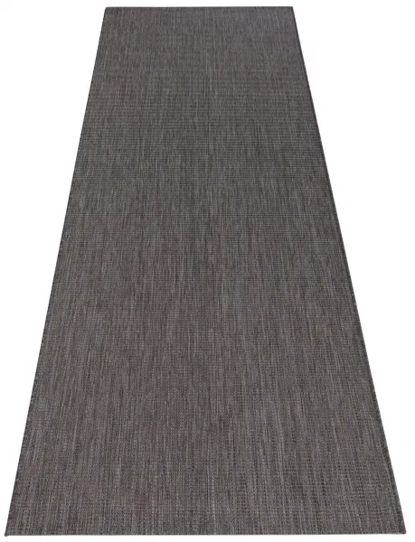 Hanse Home Collection koberce AKCIA: 80x200 cm Behúň Meadow 102729 Anthracite – na von aj na doma - 80x200 cm