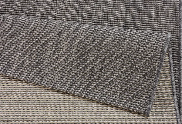 Hanse Home Collection koberce AKCIA: 80x200 cm Behúň Meadow 102729 Anthracite – na von aj na doma - 80x200 cm