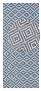 Hanse Home Collection koberce Behúň Meadow 102468 Blue – na von aj na doma - 80x200 cm